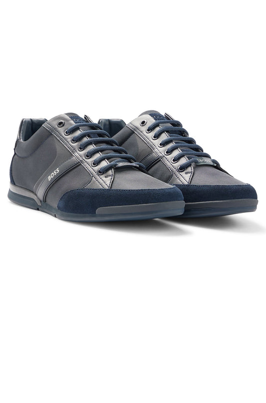 Boss Casual Shoes - Saturn_Lowp Casual Shoes Black Men Dark Blue 401 45 