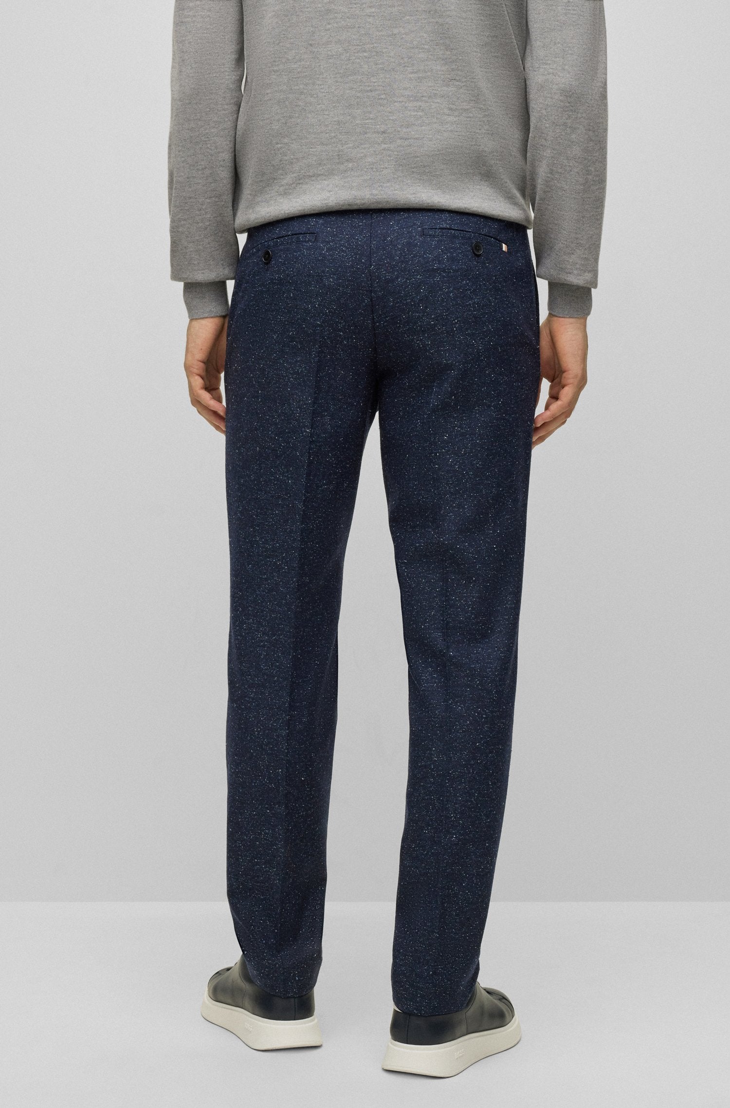 Boss Formal Trouser - H-Genius-224 Formal Trouser Black Men 