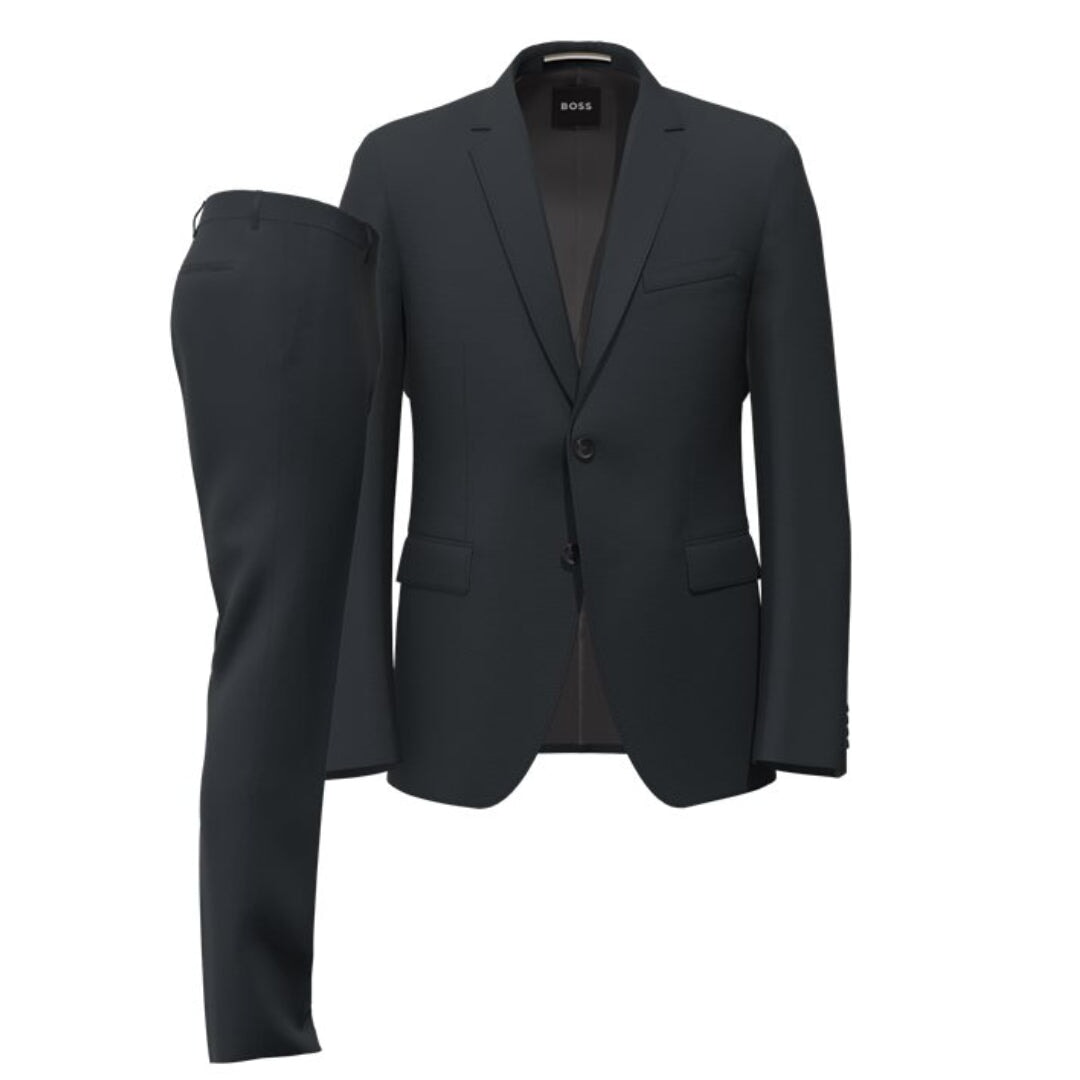 BOSS Suit - H-Reymond-2Pc Suit Boss Business Black 001 44 