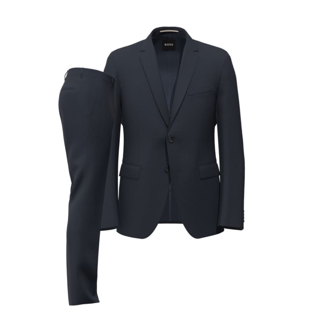 BOSS Suit - H-Reymond-2Pc Suit Boss Business Dark Blue 404 44 