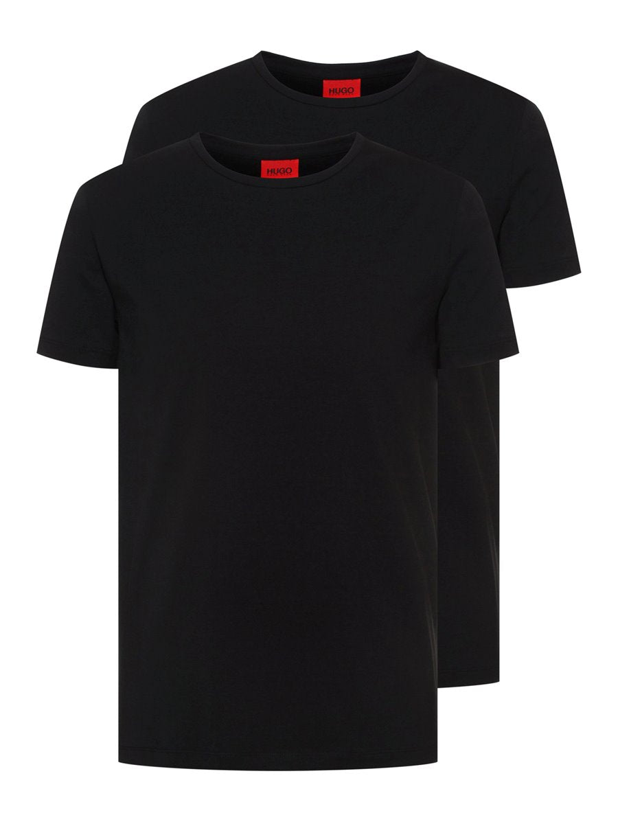Hugo T-Shirt - Pack of 2 Round Bscs T-Shirt Hugo Black 001 XXL 