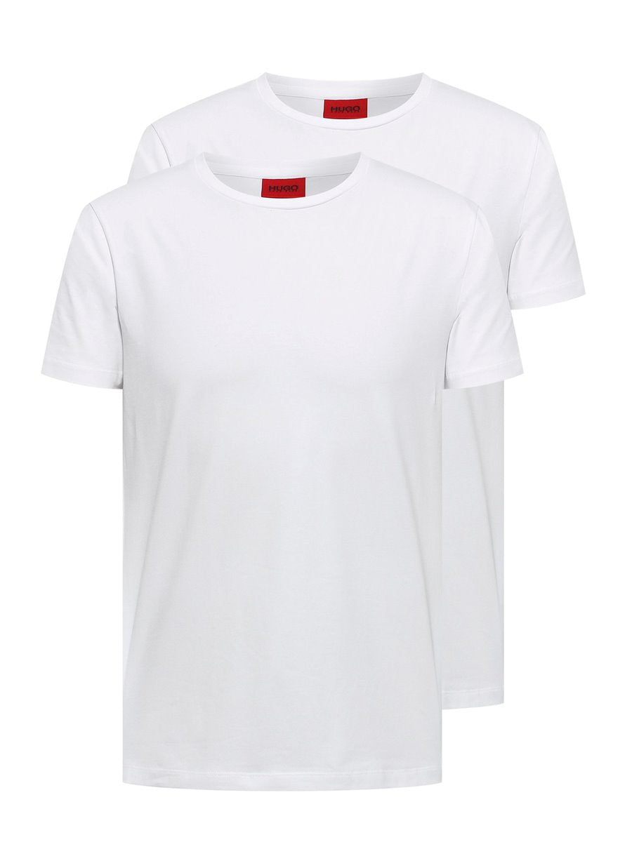 Hugo T-Shirt - Pack of 2 Round Bscs T-Shirt Hugo White 100 S 